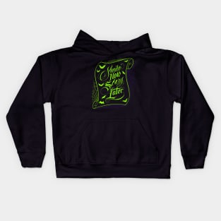 SMILE NOW SCARY LATER 2 Kids Hoodie